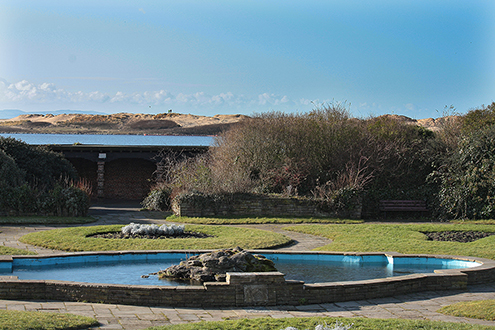 View to seaward
