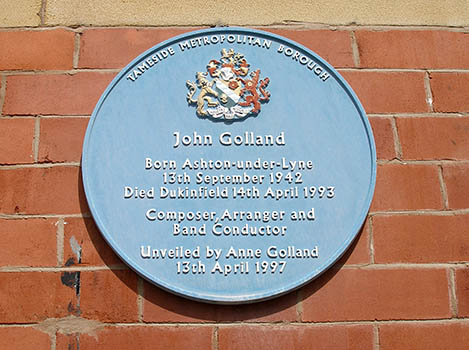 plaque to John Golland