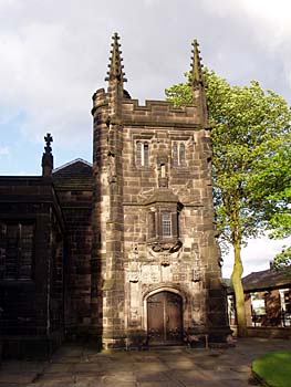 Savage Chapel porch