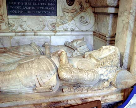 Detail of tomb