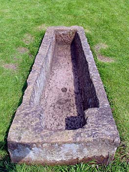 Stone coffin