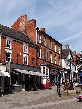 Entering Market Square