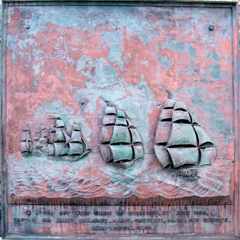 Plaque of naval action