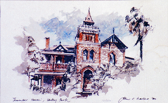 painting of Thornber Schooll