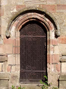 Door to chancel